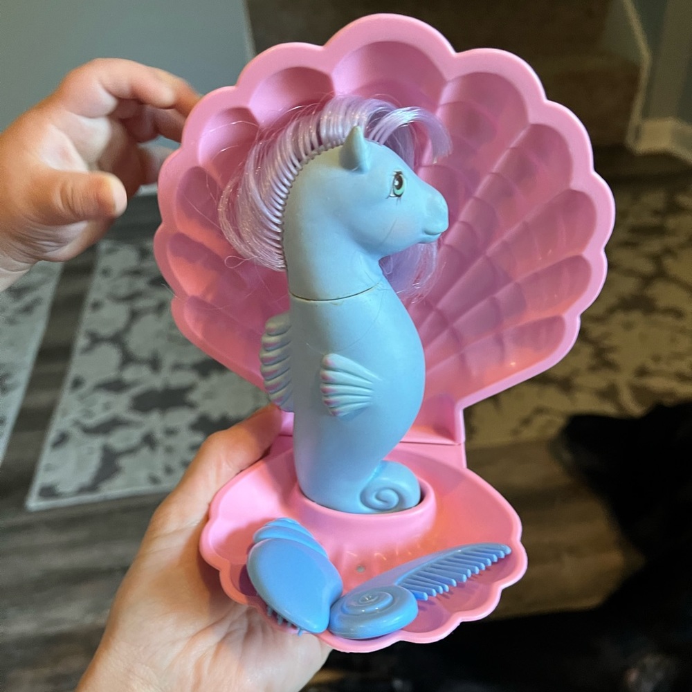 COPY - Vintage my little pony sea horse
